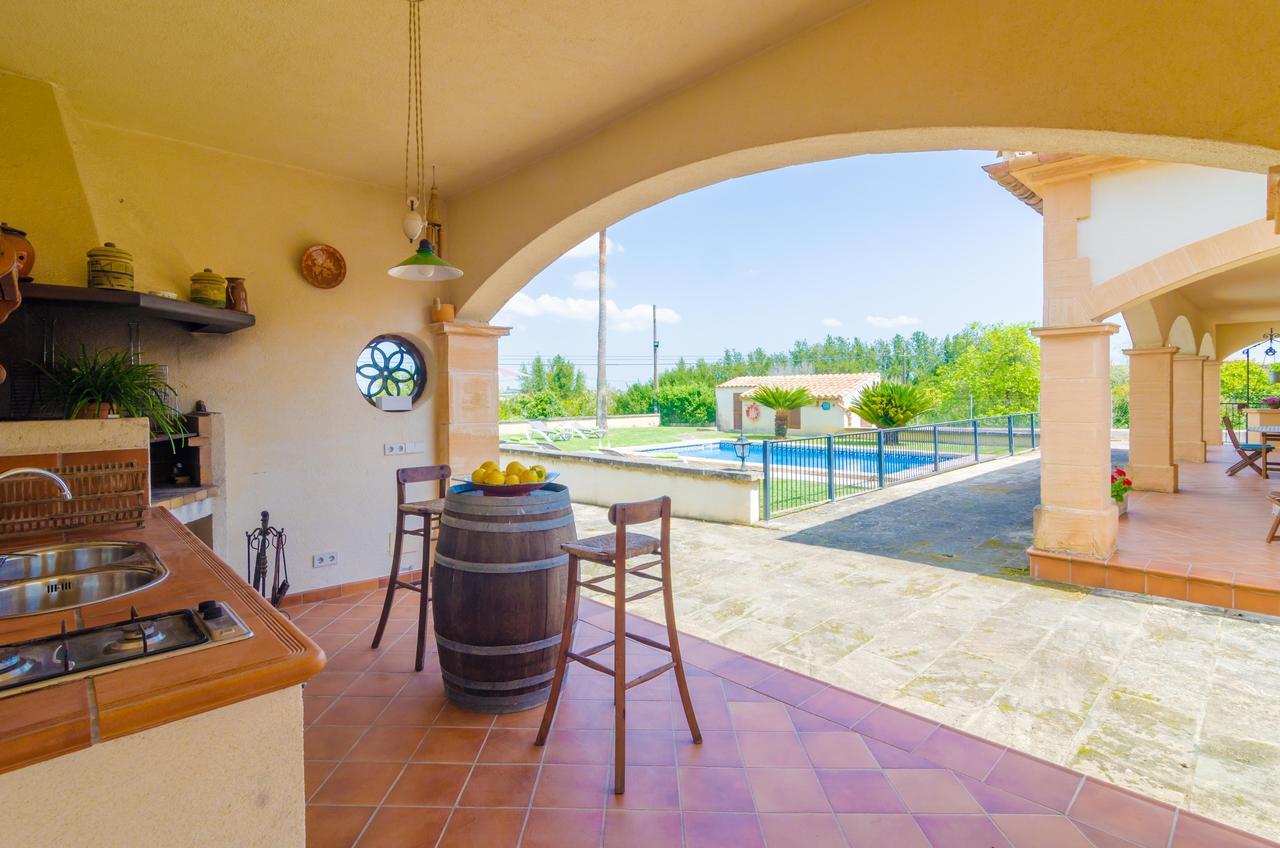 Ses Covetes Villa Petra  Exterior foto